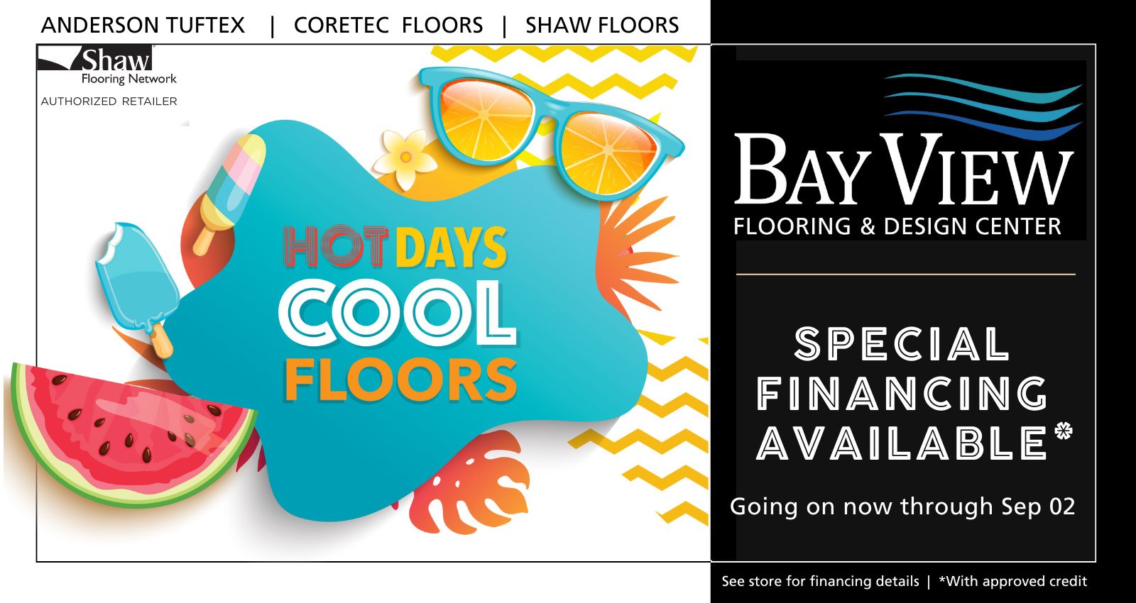 Beat the Heat with Cool Floors & Special Financing